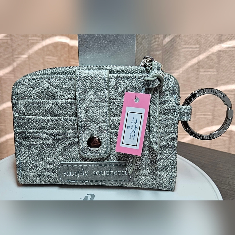 Simply Southern Snake Keychain Credit Card Wallet